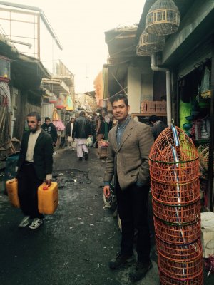 Nabi Sahak graduated on Wednesday from UQ.